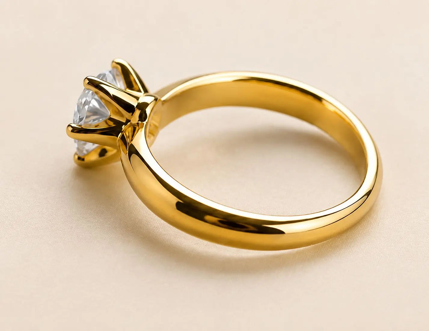 Brilliant Solitair 585 Gold Flora Diamonds