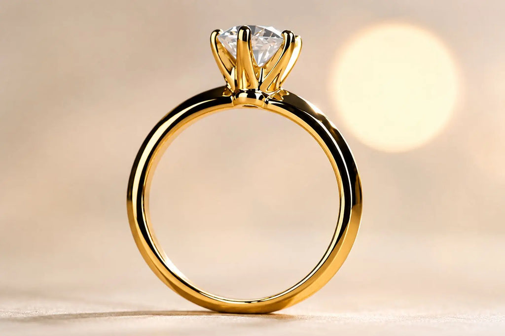 Brilliant Solitair 585 Gold Flora Diamonds