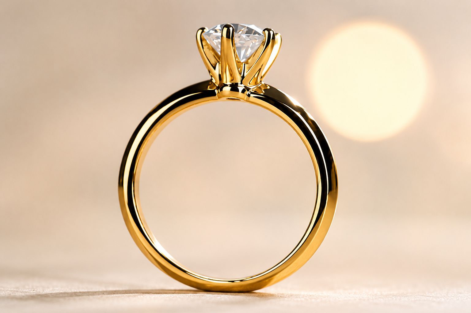 Brilliant Solitair 585 Gold