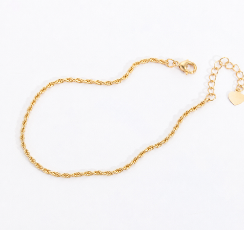 750 Gold Armband mit Herzanhänger | Elegantes Damenarmband | Flora Diamonds