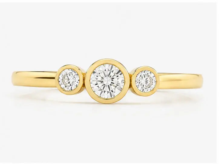 333 Gold Verlobungsring | Flora Diamonds Flora Diamonds