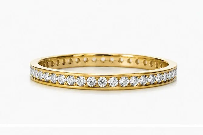 333 Gold Alyans Ewigkeitsring | Flora Diamonds Flora Diamonds