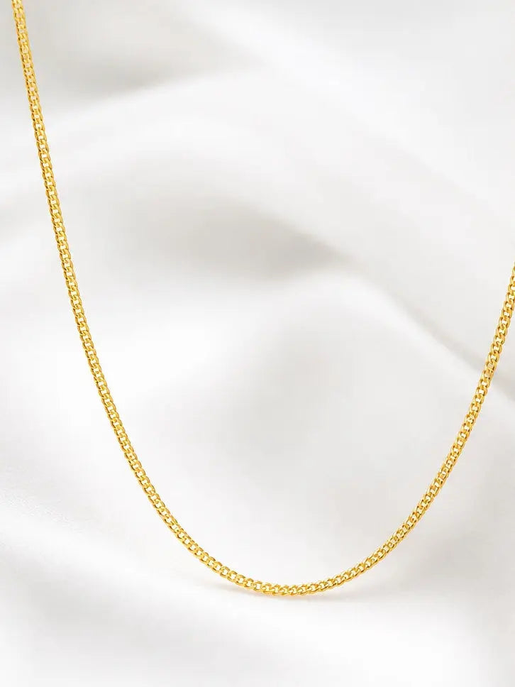 375 Gold feine Kette Echtgold | Flora Diamonds Flora Diamonds