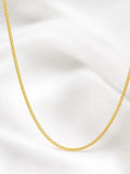 375 Gold feine Kette Echtgold | Flora Diamonds Flora Diamonds