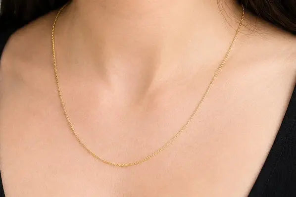 375 Gold feine Kette Echtgold | Flora Diamonds Flora Diamonds