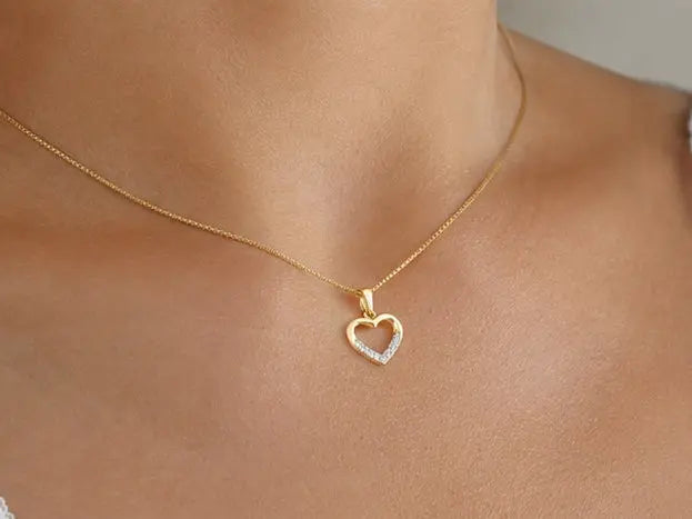 333 Gold Fine Herzanhaenger | Flora Diamonds Flora Diamonds