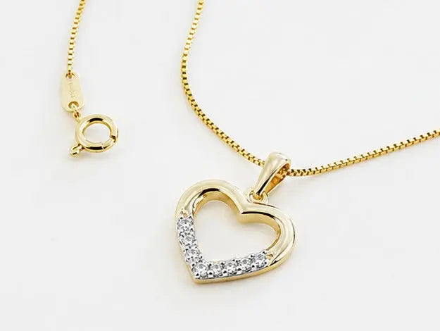333 Gold Fine Herzanhaenger | Flora Diamonds Flora Diamonds