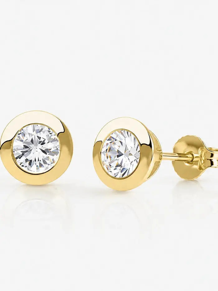 333 Gold Ohrstecker | Flora Diamonds Flora Diamonds
