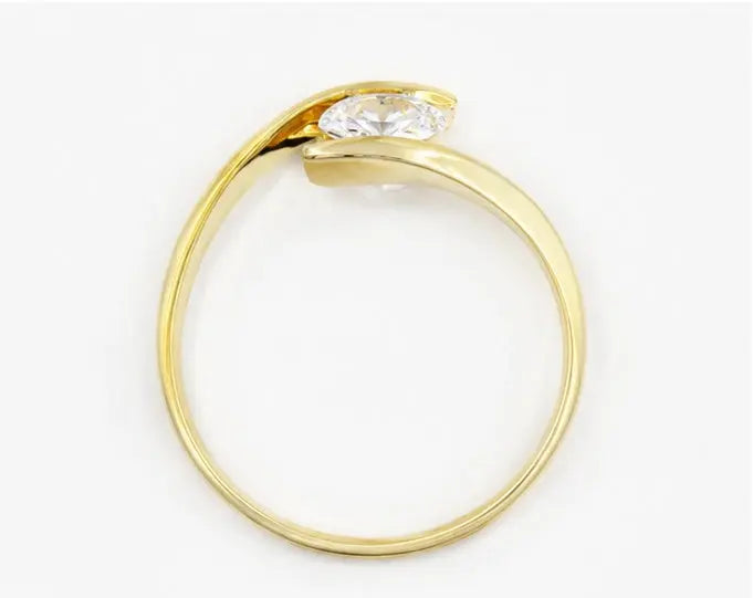 333 Gold Damenring Navetteform | Flora Diamonds Flora Diamonds
