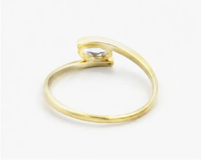 333 Gold Damenring Navetteform | Flora Diamonds Flora Diamonds