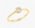 333 Gold Nuance Verlobungsring | Flora Diamonds Flora Diamonds
