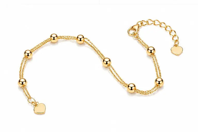 Armband Damen Gold 750 Perlen Kugeln Royal Diamonds