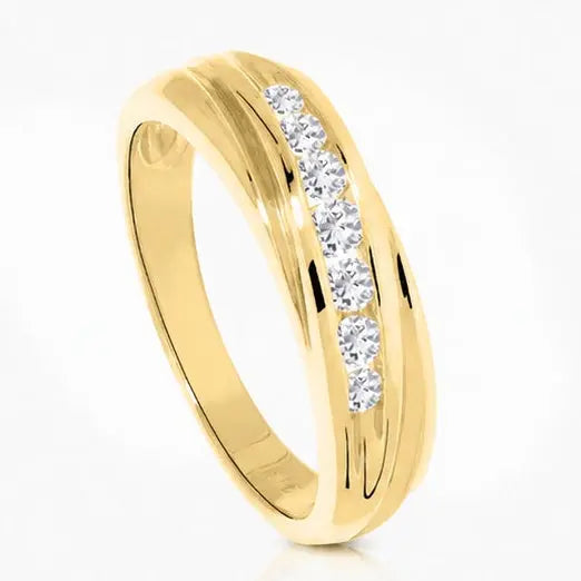333 Gold Ring | Flora Diamonds Flora Diamonds